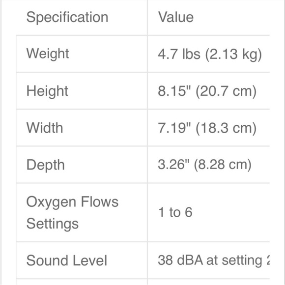 Inogen One G5 Portable Oxygen Concentrator with Carrying Case and BA-516 Battery - Picture 9 of 13